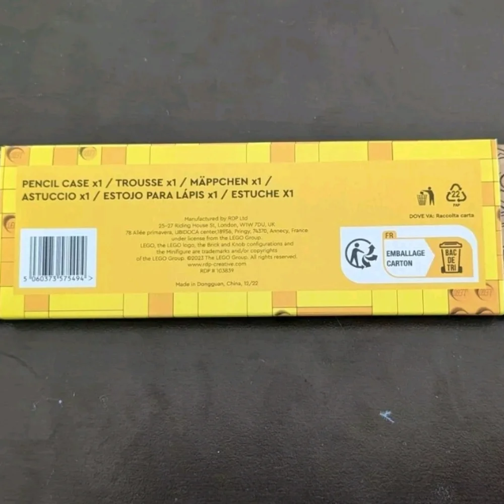 Lego Foldable Pencil Case